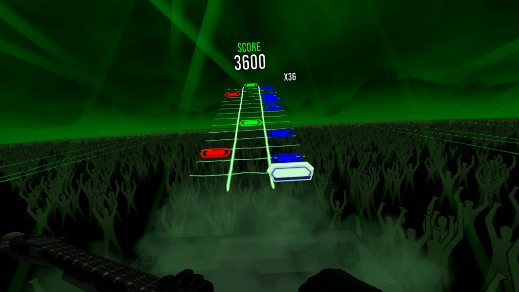 Rock Invasion VR Game Gameplay