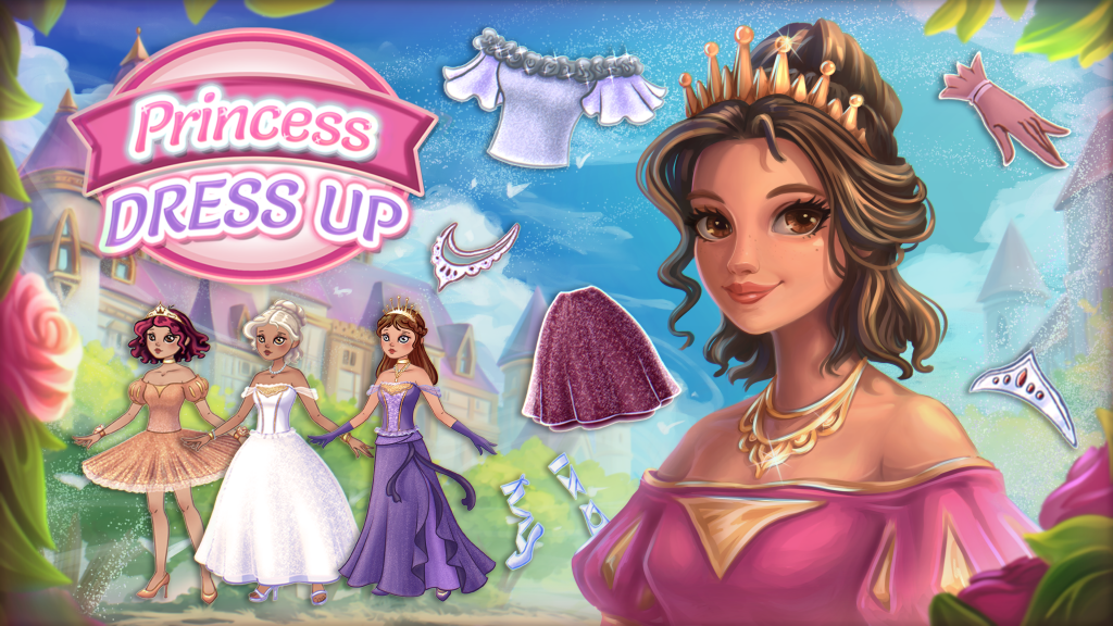 Princess dress up nintendo switch game
